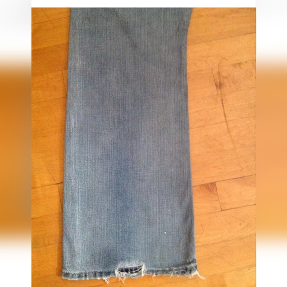 X2 Quality Denim M42 Loose Blue 100% Cotton Men's Jeans Size W32 L32 Boot Cut - Picture 12 of 12